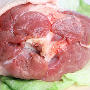 空运原切猪肘蹄膀蹄髈新鲜干猪肉不注水小前肘先杀猪肘子膀腿 无骨猪