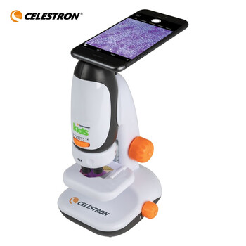 星特朗手机摄影儿童显微镜400倍 台式手持生物科普入门儿童生日新礼物 套装（50-400）