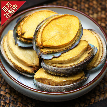 官参堂 海鲜水产海产干货即食特产礼盒 干鲍鱼100g