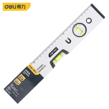 得力(deli)铝合金水平尺300mm:强磁性设计带来完美粘附