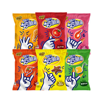 乐事(lays)cheetos)零食 休闲食品 妙脆角多口味 40g*6包百事食品