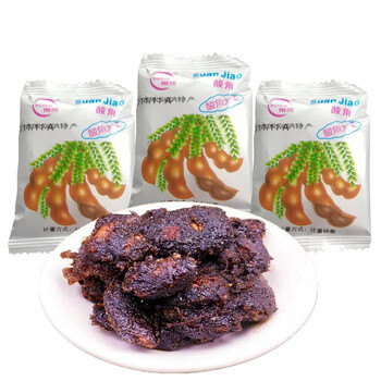 优选特产南凯酸角大王500g云南蜜饯零食酸豆角独立包装8090后怀旧休闲