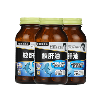 野口医学研究所日本鱼肝油鲛肝油精华深海鲨鱼油软胶囊中老年三瓶装 图片价格品牌报价 京东