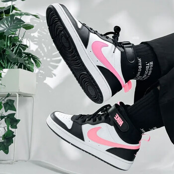 耐克（NIKE）女鞋2023冬季新款Court Borough Mid GS中帮时尚休闲运动鞋CD7782 CD7782-005 40