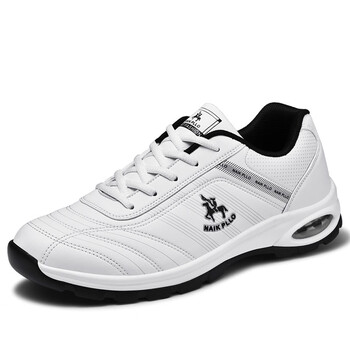 保罗男士运动鞋板鞋休闲旅游鞋气垫学生小白鞋男跑步 32711白色 41