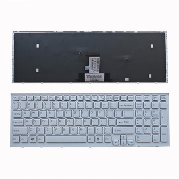 适用sony索尼pcg71212teb笔记本键盘全新带白色框白色带框pcg71212t