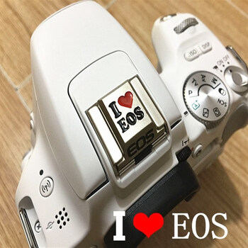 甄奇适用佳能r6m50200d90d5d2850d77d微单反机顶热靴盖相机