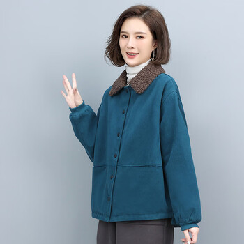楚馨棉服女短款2022年冬季新款女装冬装韩版宽松休闲小个子女士中年小