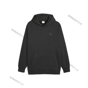 男女同款情侣宽松加绒连帽卫衣 classics hoodie 625301 黑色-01 xs