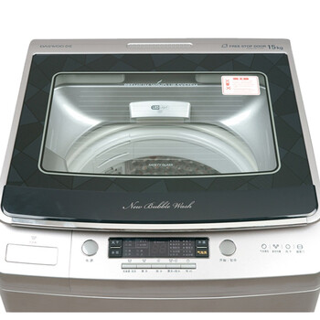 大宇（Daewoo)DWF-150QS15公斤大容量全自动波轮洗衣机（银色）