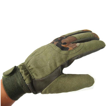 07内手套03军绿手套 户外防寒骑行战术训练迷彩全指