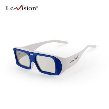 优乐视le-vision 圆偏光3d眼镜 立体眼镜 左右格