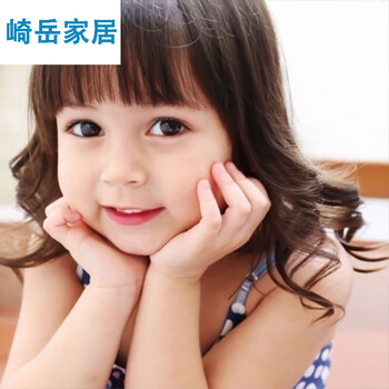 混血女宝宝海报婴儿照片孕妇备孕胎教画报bb墙贴sn4665 09号