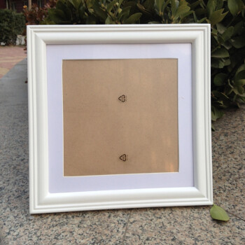 欧式实木相框大画框挂墙正方形76810寸12 14 16 18 20 24寸送卡纸