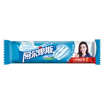 阿尔卑斯醇厚酸奶软糖条装33g 方便携带 休闲零食