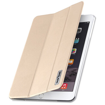 TAKE FANS iPad mini1/2/3保护套 真我系列保护套 三折休眠皮套 苹果iPad mini 保护壳/皮套 金色