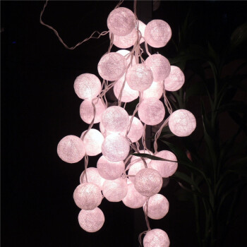 诗玛哈泰国手工线球彩灯 圣诞节春节儿童房装