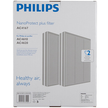 飞利浦（PHILIPS）AC4167/00 纳米级劲护高效滤网 适用于飞利浦空气净化器AC4620 AC4610