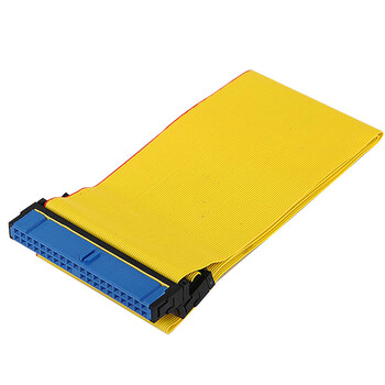 bejoy ide数据线 40针并口硬盘连接线ide线硬盘数据线并口线 黄色