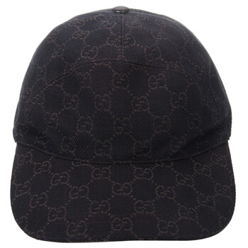 【古驰帽子】gucci 古驰 男士帆布双g棒球帽 328055350 m码【行情