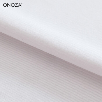 ONOZA2016新款女装夏季T恤女夏短袖 驯鹿简约印花圆领修身薄款t桖学生潮 白色 L