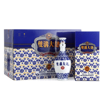 双沟大曲(大青花)42度 480ml*6瓶(内含3个礼袋)口感绵柔浓香型