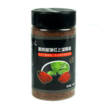 俪鱼 Liyu 小型鱼饲料金鱼小颗粒鱼粮血鹦鹉增红鱼食300ml 鹦鹉鱼中颗粒 图片价格品牌报价 京东