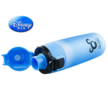 
                                                                                迪士尼（Disney） 迪士尼水杯夏塑料杯便携创意儿童运动直饮杯学生水壶卡通随手杯子 500ML蓝色5829                