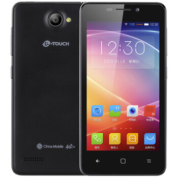 天语（K-Touch）K1 TD-LTE移动4G 智能手机 黑色
