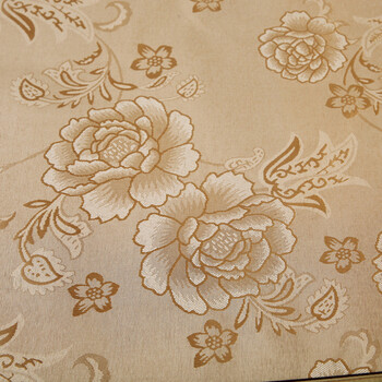 知侬家纺  沙发垫 垫子 夏凉坐垫  沙发垫子 爱的花海-金色 45*45cm
