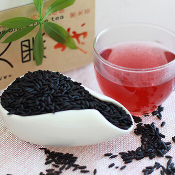 北方谷雨 陕西黑米茶洋县特产周大黑黑米茶360g_ 7折现价168元