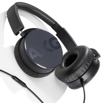 
                                        爱科技（AKG）Y50 便携头戴式耳机 重低音 线控耳麦 立体声耳机 HIFI音乐耳机 手机通用 黑色                