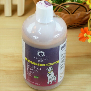 雪貂 宠物香波 红棕毛专用 狗狗沐浴露 500ml