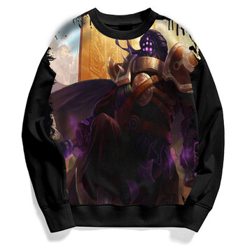 徐老师杂货铺卫衣 外套春秋装男衣服 贾克斯武器大师 黑-贾克斯-复仇