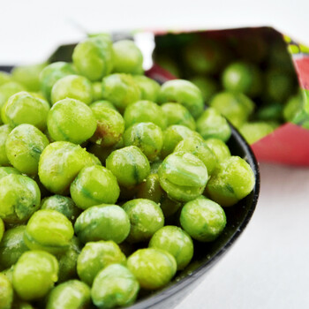 美国青豆1000g独立小包碗豆蒜香辣原味休闲零食坚果炒货小吃蒜香味2斤