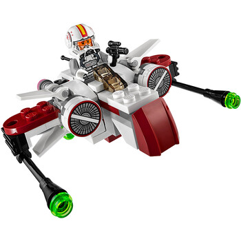 lego 乐高 star wars 星球大战系列 arc-170星际战斗机 75072