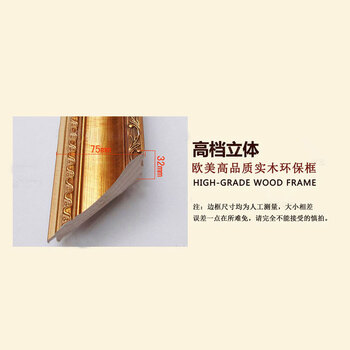 
                                        奇野油画客厅装饰画绘手绘油画牡丹花挂画沙发背景墙画书会会所壁画 80x160cm                