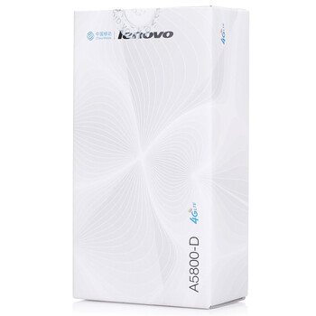 联想A5800-D 8GB 清新白 移动4G手机 双卡双待