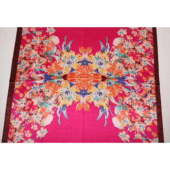 特价mosi百搭春秋女士油画丝巾 韩版夏季防晒大方巾杭州丝绸领巾 fj