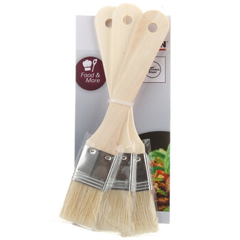 
                                        【京东超市】法克曼 Fackelmann 烘焙工具3只装调料刷配糕点抹刀（02535+5236181）                