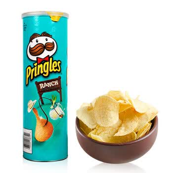 品客薯片6种口味进口薯片桶装零食大礼包薯片膨化休闲食品 小吃 酸奶