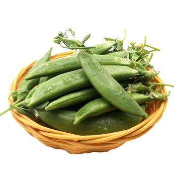 甜豆500g 带壳小豌豆荚 新鲜蔬菜 颗粒豆 日天 生鲜 江浙沪5件包邮