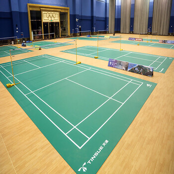 天速羽毛球地胶 pvc塑胶地垫 运动地板羽毛球业余bsc比赛舒适系列 bsc
