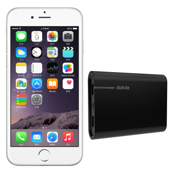 Apple iPhone 6 (A1586) 16GB 银色 移动联通电信4G手机(配移动电源套装)