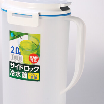 阿司倍鹭（ASVEL）冷水桶VIO D-202冷水壶带手柄大饮料杯2升装823107