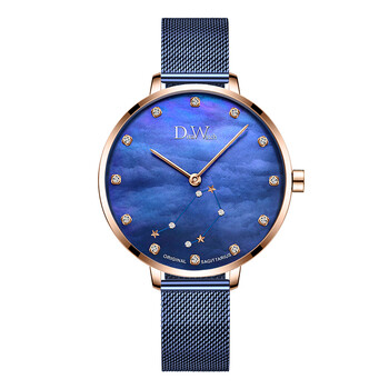 迪塔(ditawatch)12星座水钻手表女防水时尚2018新款潮流学生韩版简约