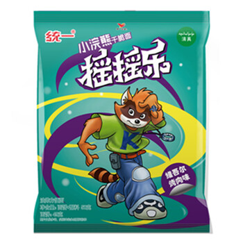 统一 小浣熊摇摇乐 维吾尔烤肉味干脆面 清真版 46g*30袋