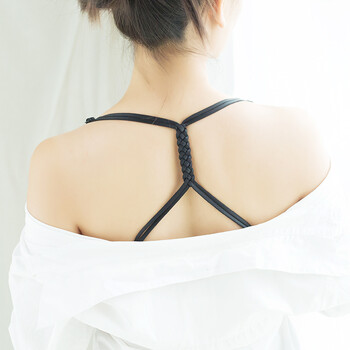 内衣肩带手工编织麻花花式美背肩带交叉肩带内衣带文胸带胸罩带肩带
