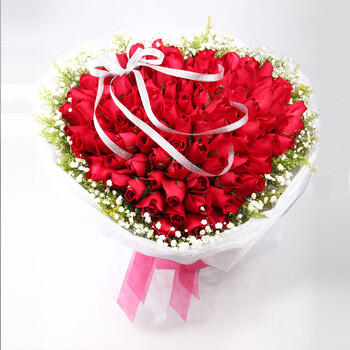 朵玫瑰花花束表白送女友 h款(梦幻天际)【图片 价格 品牌 报价】-京东