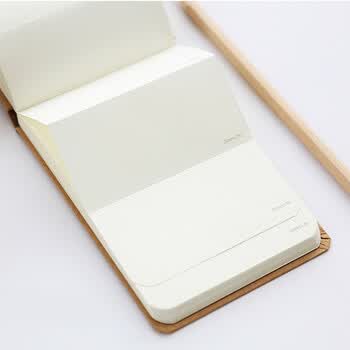 低碳可撕留言本创意便签本记事本牛皮纸封面随身本便携小本